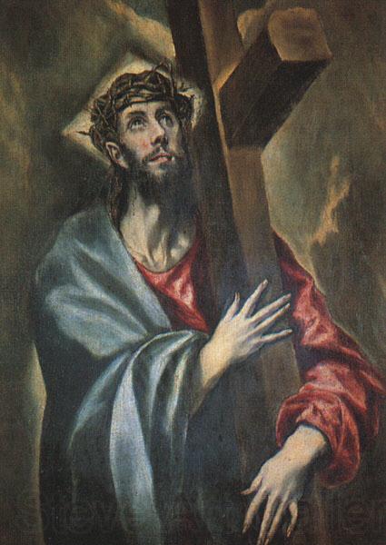 El Greco Christ Carrying the Cross Norge oil painting art